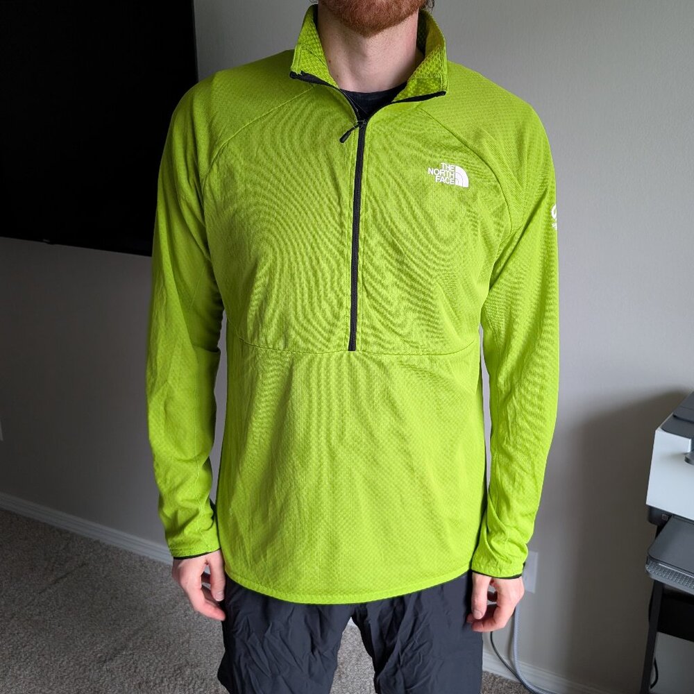 THE North Face Summit FUTUREFLEECE LT 1/2 Zip Meadow Green